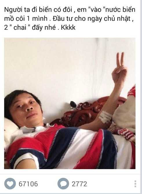 hoài linh truyền nước