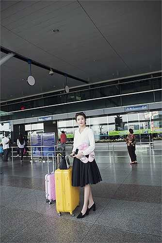 Thời gian gần đây, gu thời trang của Huyền My được đánh giá cao.