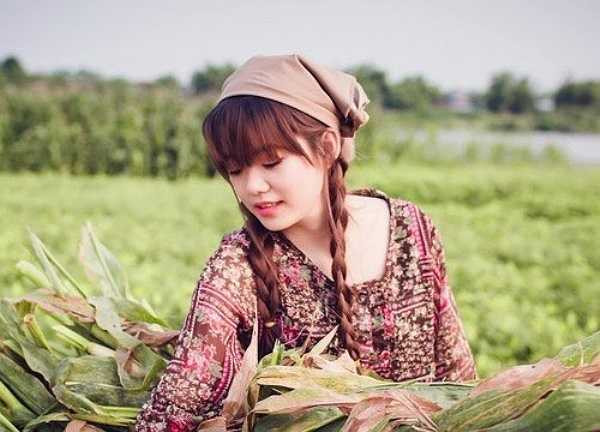 Cùng ngắm bộ ảnh về cô thiếu nữ thôn quê