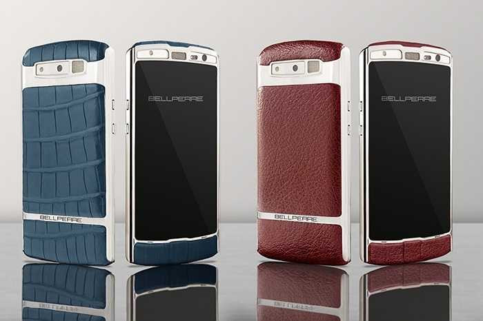 Bellperre Touch: Chiếc điện thoại này sử dụng da trâu cho nắp lưng của mình, thiết kế trông hầm hố và giá cũng không dưới 3.000 USD.