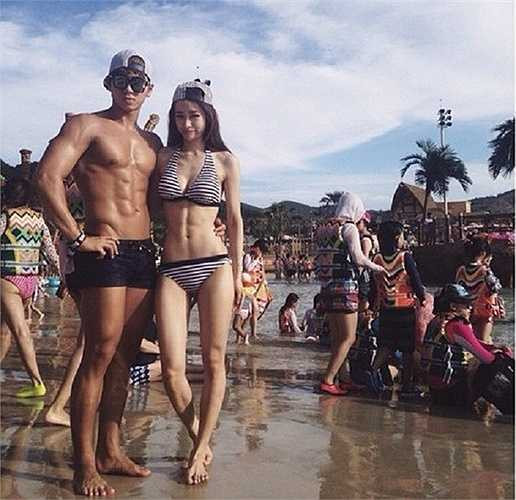 Bạn trai cô hiện là vận động viên thể hình. Cặp đôi có thân hình hoản hảo, khiến nhiều người ngưỡng mộ.