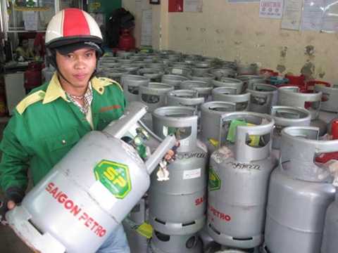 Giá gas tháng 5 tăng 1.500 đồng/bình 12 kg
