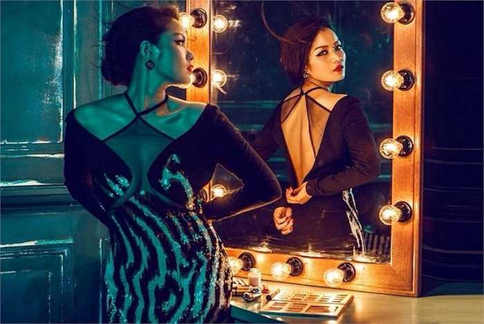 Mỗi lần xuất hiện, cô đều nhận được sự chú ý của công chúng. 