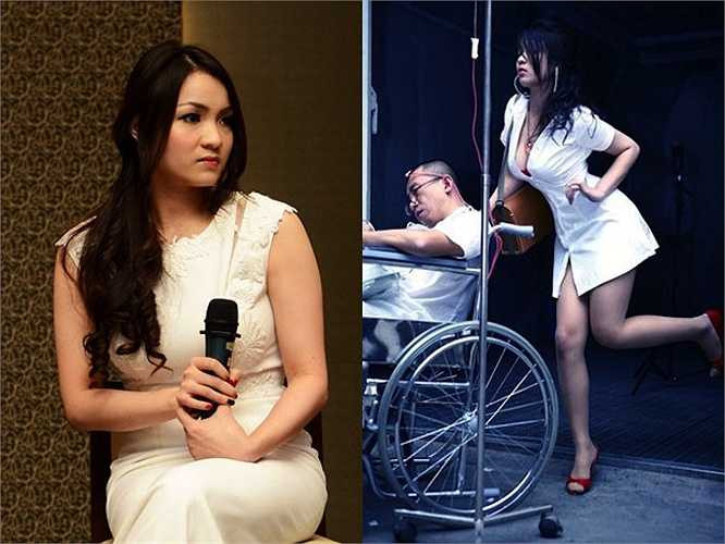 Một trong những bộ ảnh gây 'sốt' của Thuỷ Top sau khi giảm cân. 