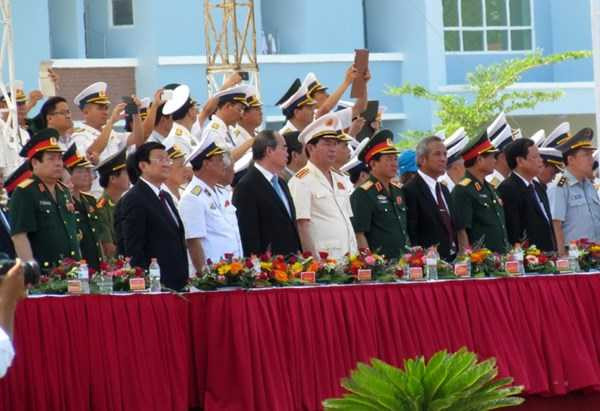 '5 quả đấm thép' của Hải quân Việt Nam trong lễ kỷ niệm 60 năm thành lập