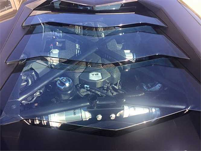 Trái tim của Lamborghini Aventador là khối động cơ V12.(Nguồn: ICTNews)