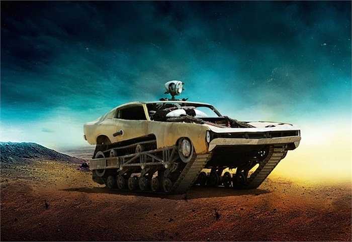 Chiếc Dodge Valiant nửa xe tăng, nửa xe hơi