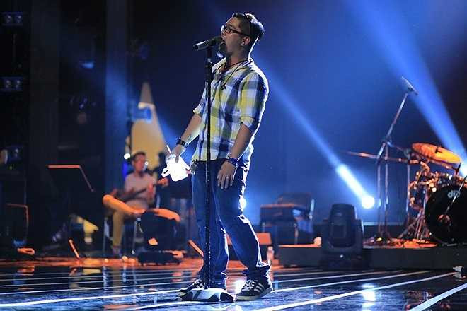 Tuấn Khanh chọn bài hát The final countdown. 