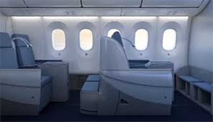Hàng ghế trên chiếc Boeing 787 của hãng hàng không Trung Quốc China Southern Airlines