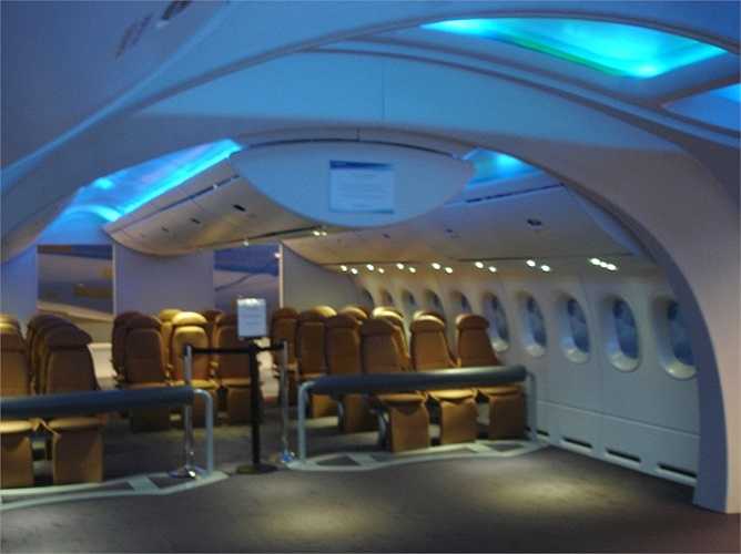 Máy bay có sức chở từ 210-330 hành khách tùy theo biến thể và cấu hình bố trí chỗ ngồi.
