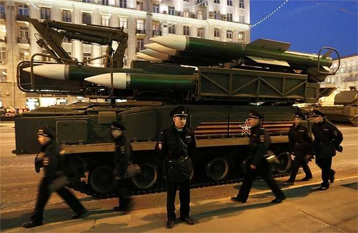 BUK là một trong số các hệ thống tên lửa phòng không của quân đội Nga