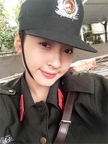 Cuối tháng 4 tới đây, Khánh Ly sẽ về thực tập tại Công an tỉnh Lạng Sơn. 