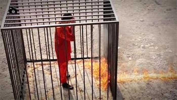 Phiến quân Hồi giáo từng thiêu sống viên phi công Jordan, Trung úy Maaz al-Kassasbeh - người bị bắt sống sau một trận không kích