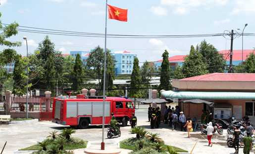 Hàng trăm cảnh sát tại phiên xử vụ truy sát kinh hoàng