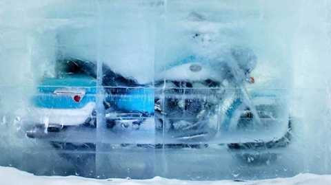 Mô tô 'hàng khủng' bị đóng băng 4 năm vẫn chạy tốt