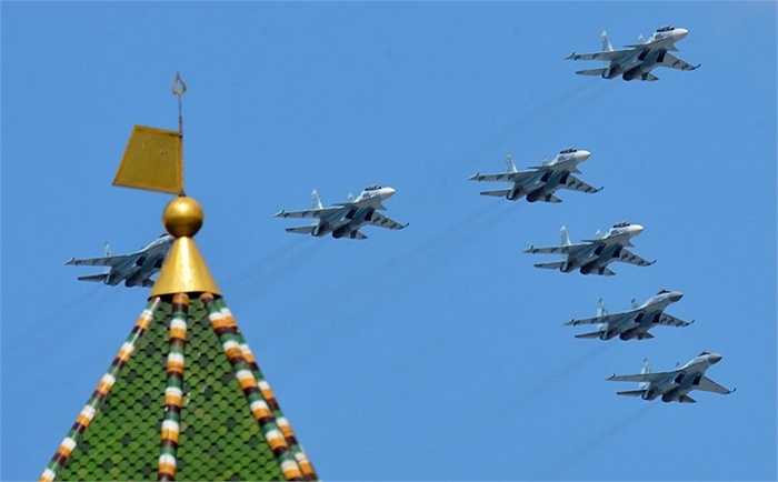 Các loại máy bay Su-30SM và Su-35S