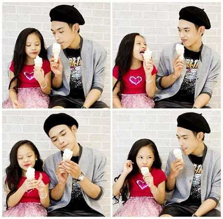 Cả hai anh em không khác gì những người bạn thân thiết, thường xuyên đi xem phim hoạt hình, ăn kem và chụp ảnh nhắn nhít cùng nhau.