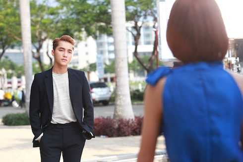 Anh chàng có một cuộc hẹn hò khá căng thẳng.