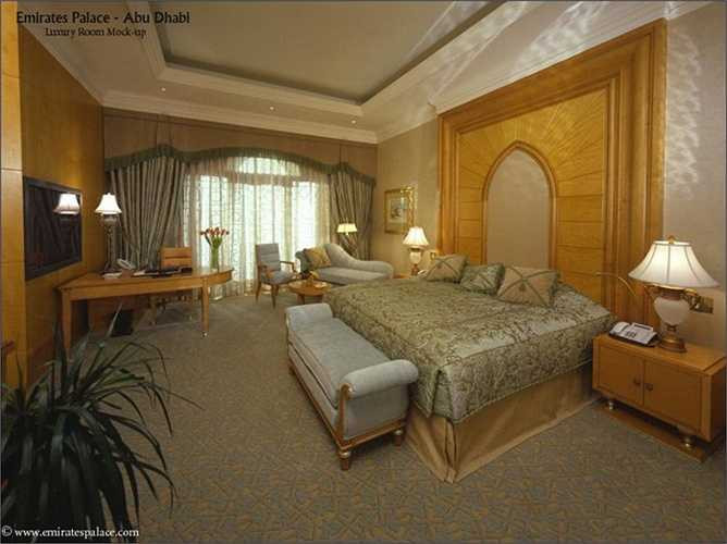 Đặc biệt ở dãy phòng Tổng thống còn có dịch vụ quản gia 24/24 chăm sóc tốt nhất cho khách nghỉ 