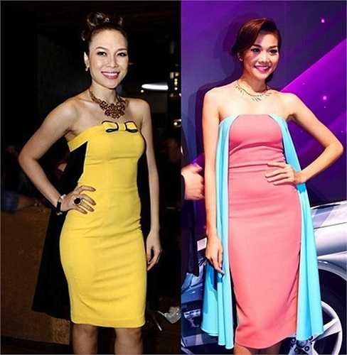 Một trang phục của Mỹ Tâm hao hao bộ đồ của một NTK trong nước.