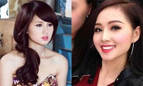 Tâm Tít từng lên tiếng phủ nhận nghi án dao kéo song những bức hình chụp chiếc cằm có ngấn bất thường như thế này khiến cô khó có thể thoát khỏi nghi vấn độn cằm.