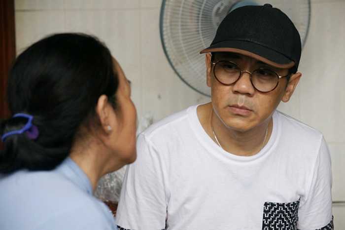Nghệ sỹ Thành Lộc buồn bã.