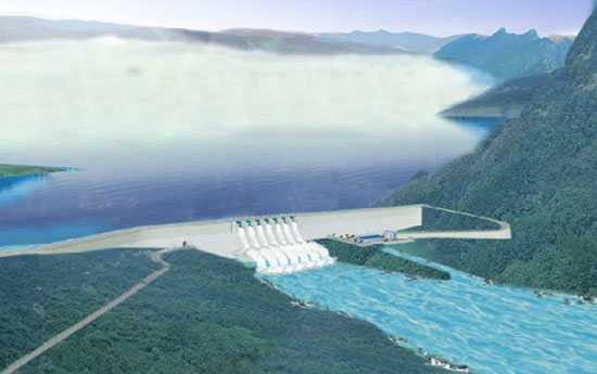 Sơ đồ hệ thống thủy lợi Tân Mỹ, tỉnh Ninh Thuận