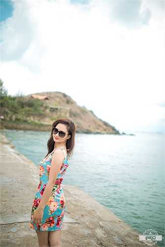 Vẻ đẹp của chị Linh không thua kém gì các hot girl