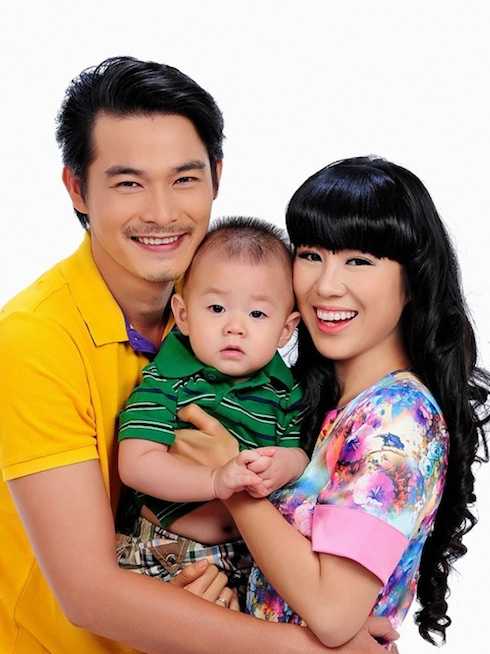 Lê Phương và Quách Ngọc Ngoan khi còn hạnh phúc.