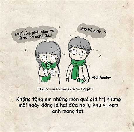 Chàng trai thấu hiểu sở thích của bạn gái.