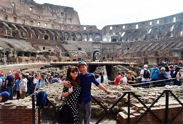 Thành phố nổi tiếng của Italy là Venice cũng mang đến nhiều kỷ niệm cho cặp đôi trẻ