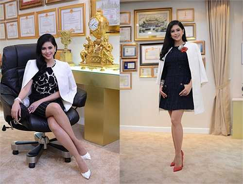 Những chiếc bờm quá trẻ trung cũng được hạn chế mỗi khi lựa chọn phụ kiện.