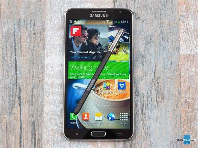 6. Samsung Galaxy Note 3 Neo Duos: Đây là một lựa chọn hàng đầu cho những ai đang muốn tìm kiếm một chiếc điện thoại màn hình lớn hỗ trợ 2 sim. Là phiên bản thu nhỏ của chiếc Galaxy Note 3 sở hữu cấu hình mạnh mẽ, màn hình rộng 5,5 inch với độ phân giải HD cho chất lượng hình ảnh hiển thị rất sắc nét và sống động. 