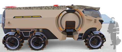 Xe cứu thương quân sự hiện đại nhất thế giới