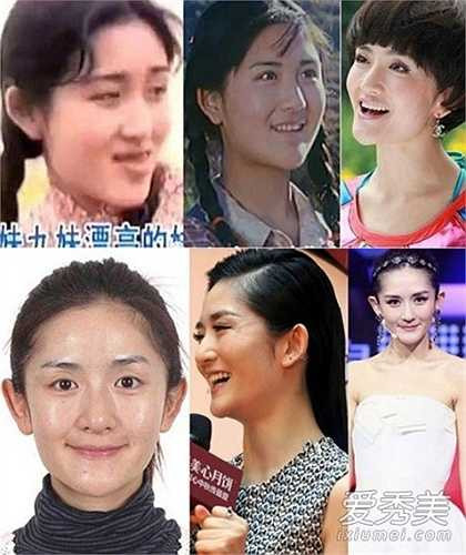 Tạ Na là MC hàng đầu của Trung Hoa và đang có cuộc sống hạnh phúc bên Trương Kiệt. Vẻ đẹp của cô khiến nhiều tài tử xao xuyến. Nhưng khi lật lại thời kỳ quá khứ có thể thấy, Tạ Na có gương mặt béo và thuộc hàng 'xấu nữ'. (Nguồn: Vietnamnet)