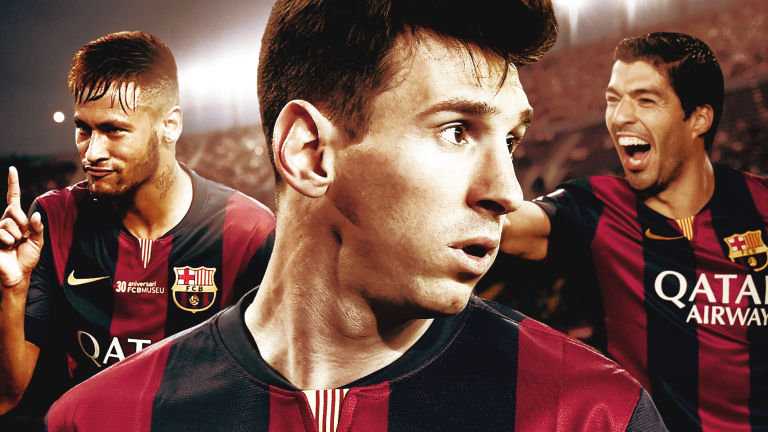 Bộ ba sát thủ 'MSN' đang giúp Barca tràn trề cơ hội ăn ba ở mùa giải 2014-15