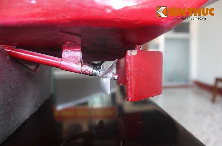 Hệ thống chân vịt và bánh lái của 12418 Molniya.