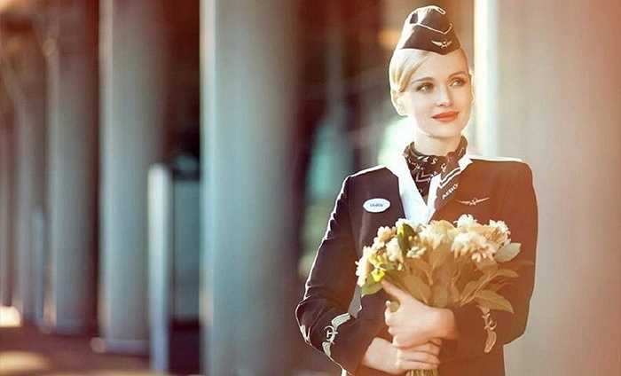 Nữ tiếp viên xinh đẹp của Aeroflot