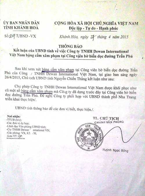 Lạ lùng tập đoàn nước ngoài cắm biến 'cấm xâm phạm' trên bãi biển Nha Trang