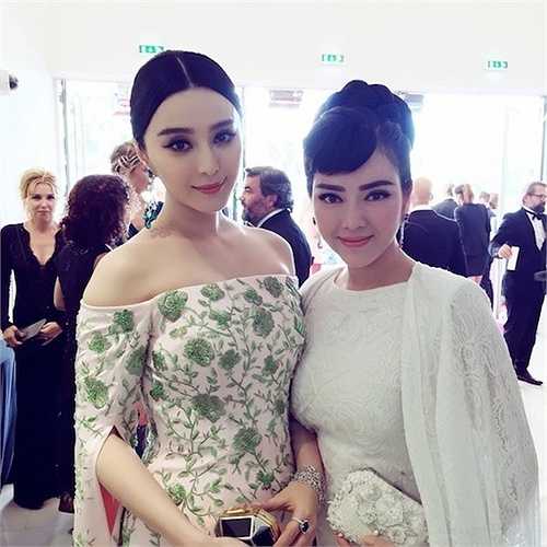 Hai người đẹp Châu Á toả sáng tại Cannes.