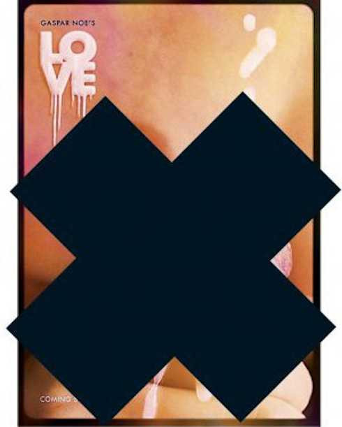 Các trang tin châu Âu cũng phải che kín poster phim Love