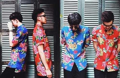 Ngoài phái đẹp, cánh mày râu cũng nhập cuộc với trào lưu thời trang này. 