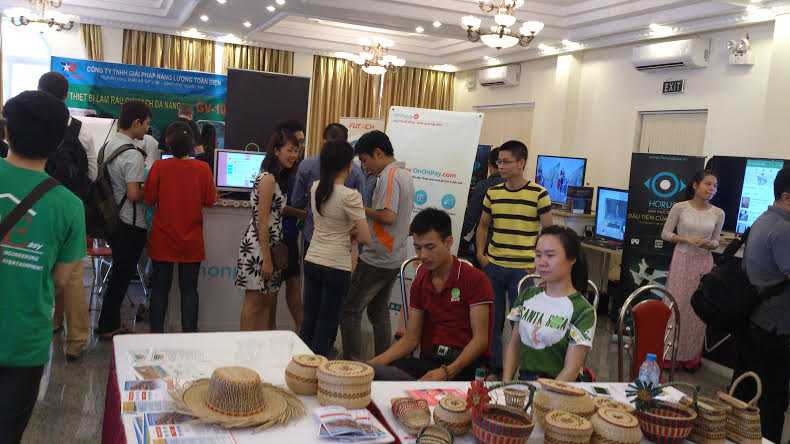 Một số doanh nghiệp khởi nghiệp tham gia ngày hội