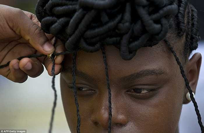 Những lọn tóc được chăm sóc kỹ càng