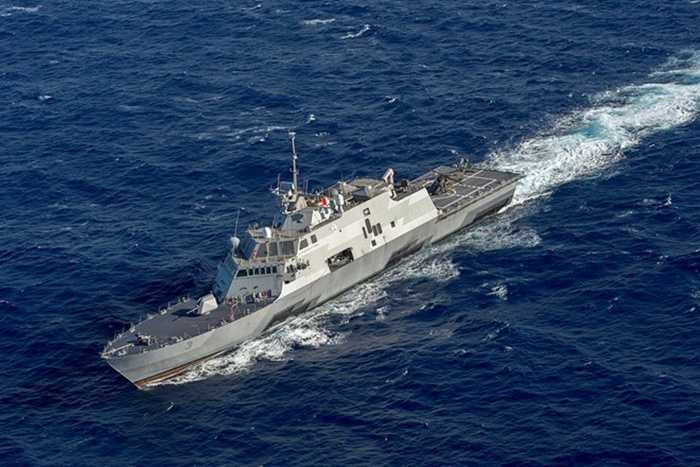 Tàu chiến USS Fort Worth của Mỹ vừa kết thúc chuyến tuần tra trên Biển Đông