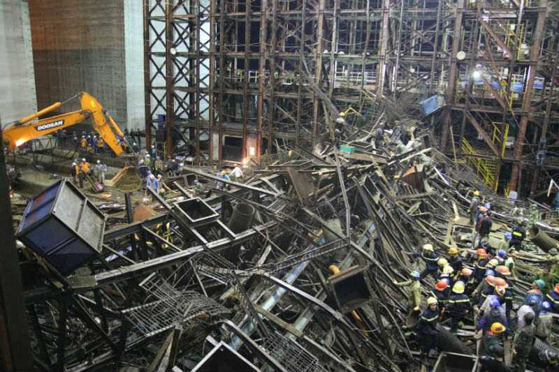 Sập giàn giáo ở Formosa: Bắt chỉ huy trưởng công trường người Hàn Quốc