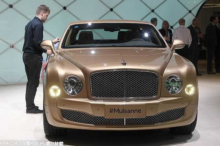 5. Bentley Mulsanne: 4,98 triệu tệ (hơn 17,5 tỷ đồng)
