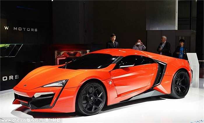 1. W Motors Lykan HyperSport: 3,4 triệu USD (hơn 74 tỷ đồng)