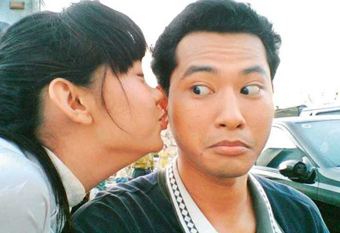 Minh Hằng hôn lên má Huỳnh Đông khi đóng Gọi giấc mơ về. Vai diễn này là bước ngoặt trong sự nghiệp của nữ ca sỹ sinh năm 1987. 