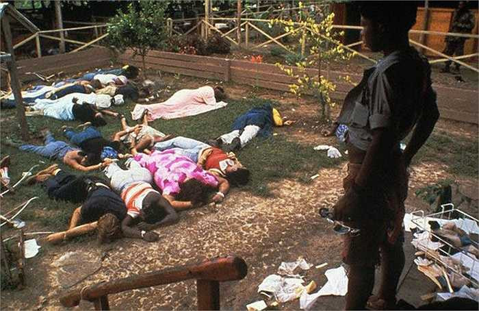 Ngày 18/11/1978, một lực lượng đặc biệt đã xâm nhập Jonestown nhằm giải cứu các tín đồ, nhưng trước mắt họ lại là một cảnh tượng kinh hoàng, với xác người chồng chất lên nhau. Chỉ có vài người sống sót khi tẩu thoát vào trong rừng.